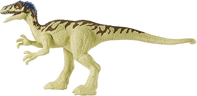 Mattel Jurassic World Dino Rivals Attack Pack Coelurus (HBX29) แมทเทล จูราสสิค เวิลด์ ของเล่นแอ็กชั่นฟิกเกอร์ไดโนเสาร์ ซีลูรัส
