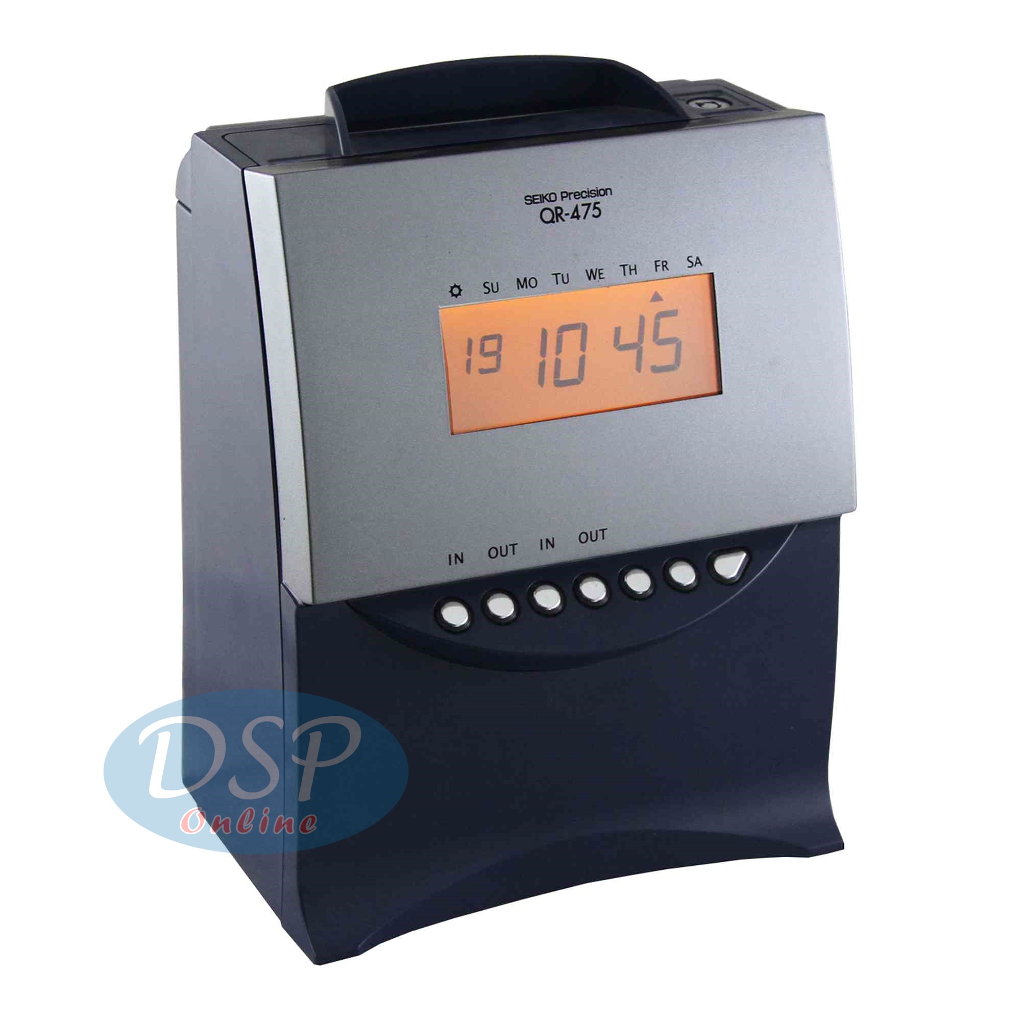 ขายถูก นาฬิกาตอกบัตร SEIKO QR475 รับประกันศูนย์