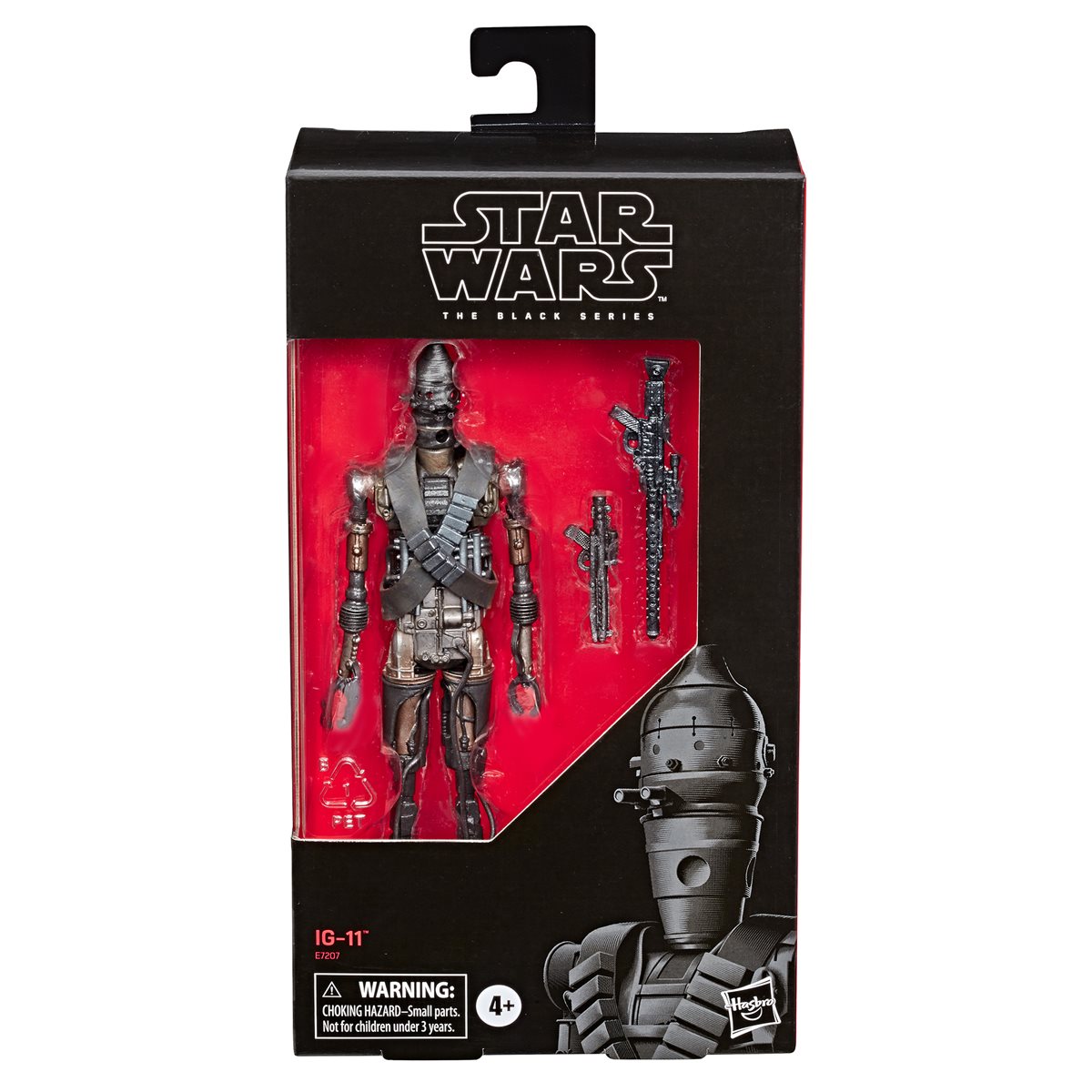 Hasbro Star Wars The Black Series IG-11 Droid 6-inch-scale Figure ฮาสโบร สตาร์ วอร์ส เดอะ แบล็ค ซีรีส์ หุ่นโมเดลฟิกเกอร์ หุ่นยนต์ไอจี-11 ขนาด 6 นิ้ว ลิขสิทธิ์แท้