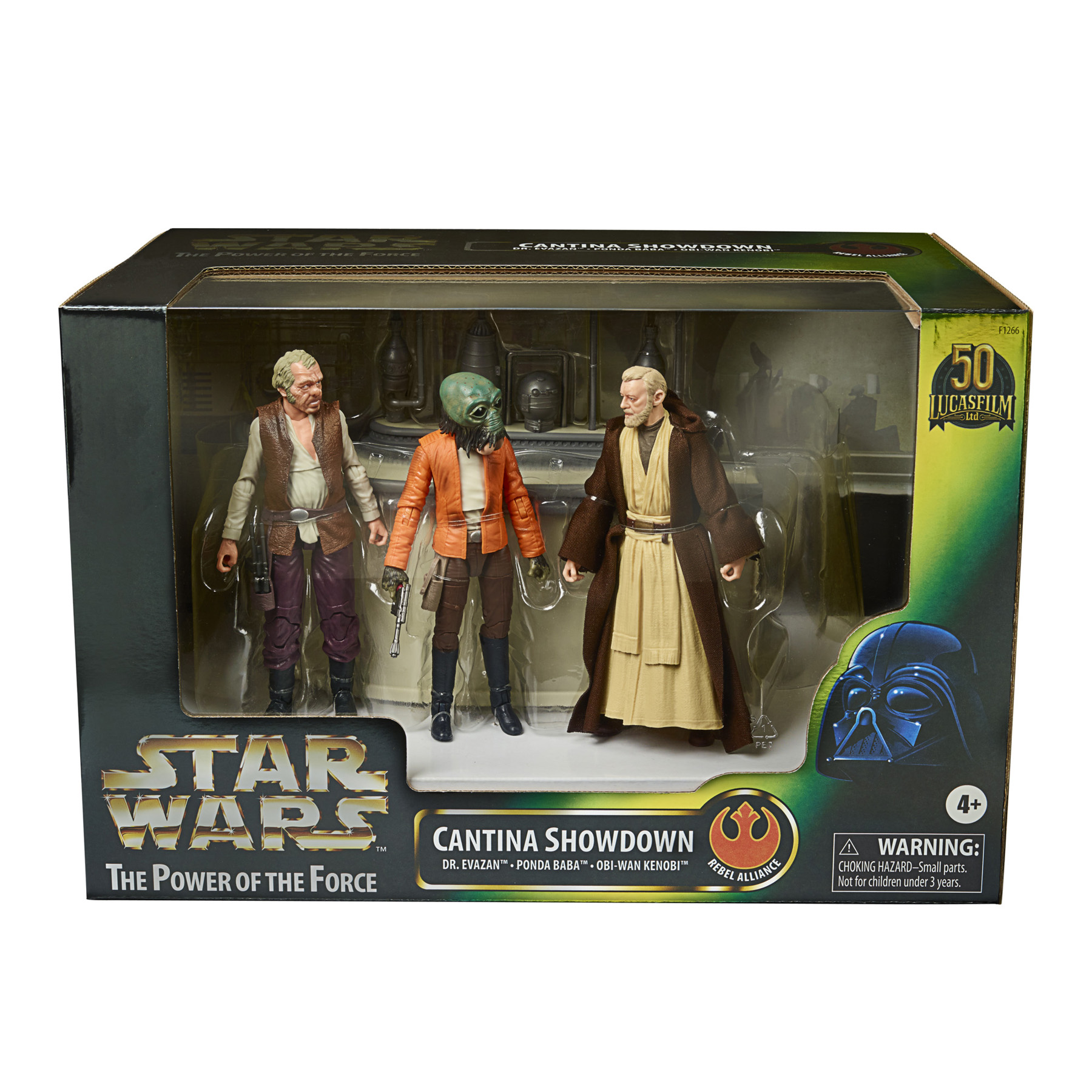 Hasbro Star Wars The Black Series Obi-Wan Kenobi The Power of the Force Cantina Showdown Figure (SDCC 2021) ฮาสโบร สตาร์ วอร์ส โอบี-วัน ฉาก แคนติน่า โชว์ดาวน์ ลิขสิทธิ์แท้