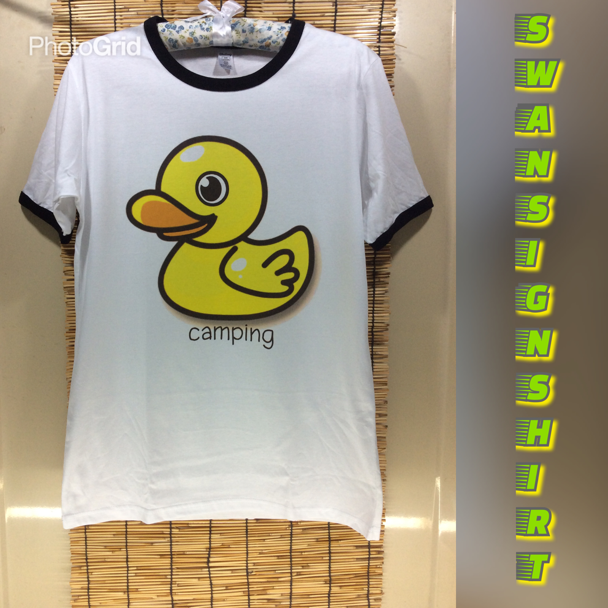เสื้อกุ๊นคอ สกรีนลาย