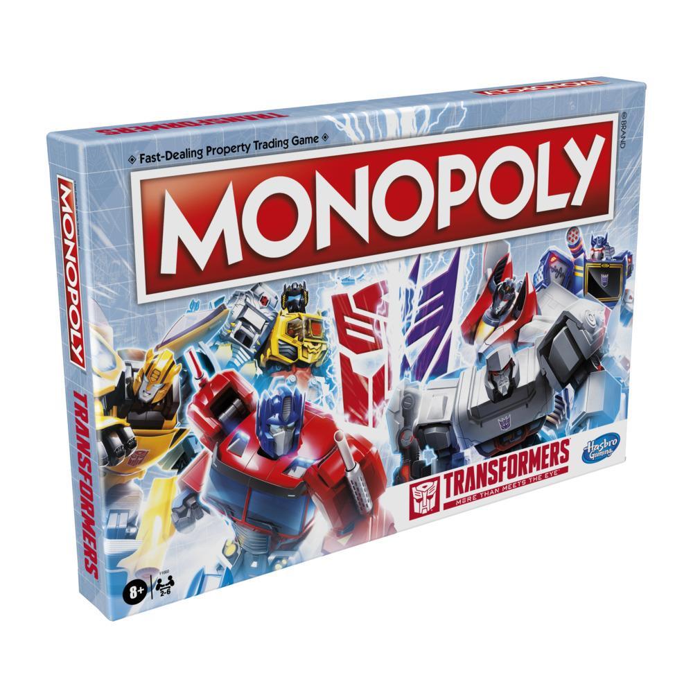 บอร์ดเกมส์ แบรนด์ Hasbro Monopoly Transformers Edition โมโนโพลี่ ทรานสฟอเมอร์ส รุ่น F1660