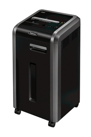 ขายถูก เครื่องทำลายเอกสาร Fellowes รุ่น 225ci ตัดครั้งละ 20 แผ่น/ครั้ง ( A4/70) Cross Cut