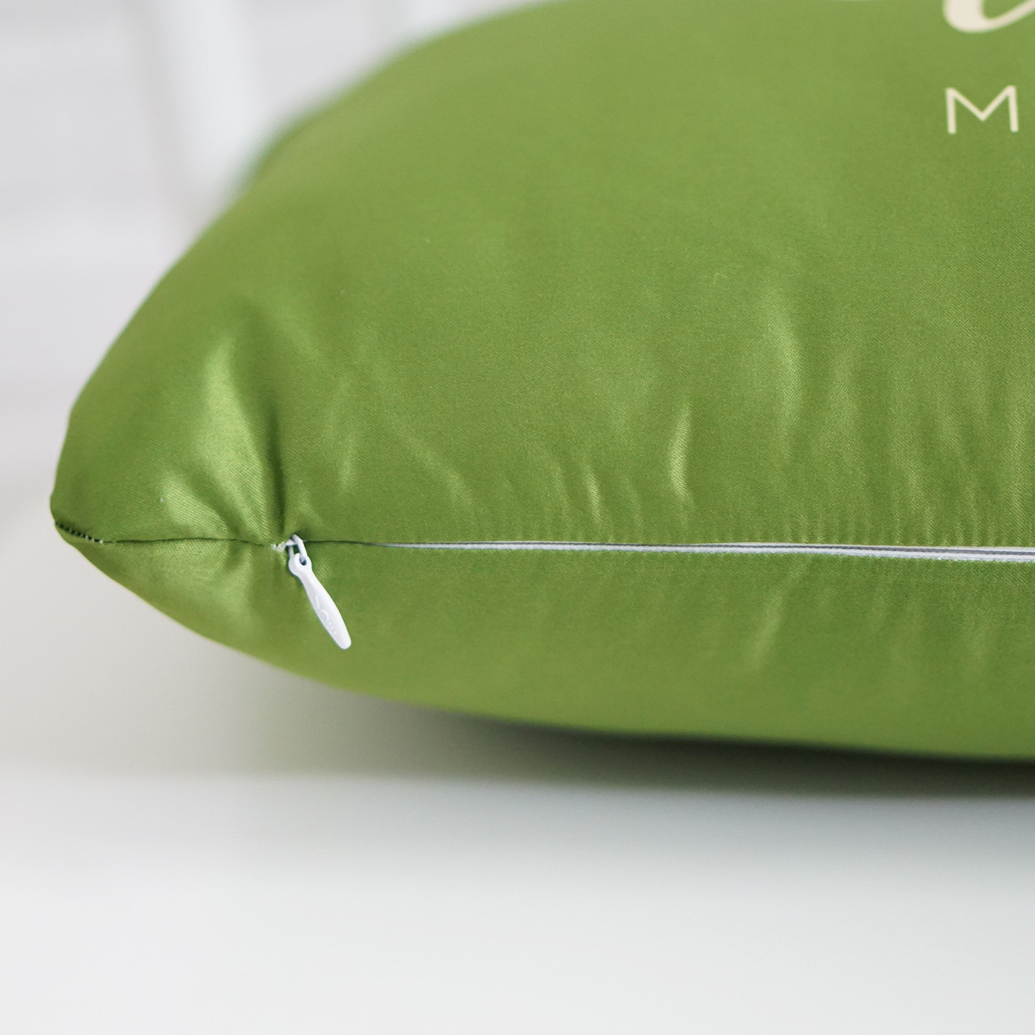 หมอนอิงทรงสี่เหลี่ยมยาว Name - Light Green