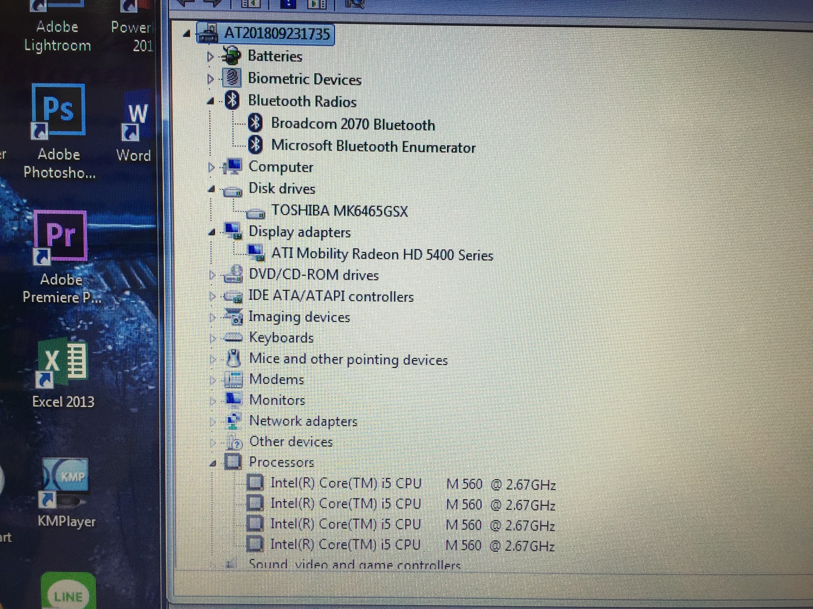 HP Probook 4321s i5-560M