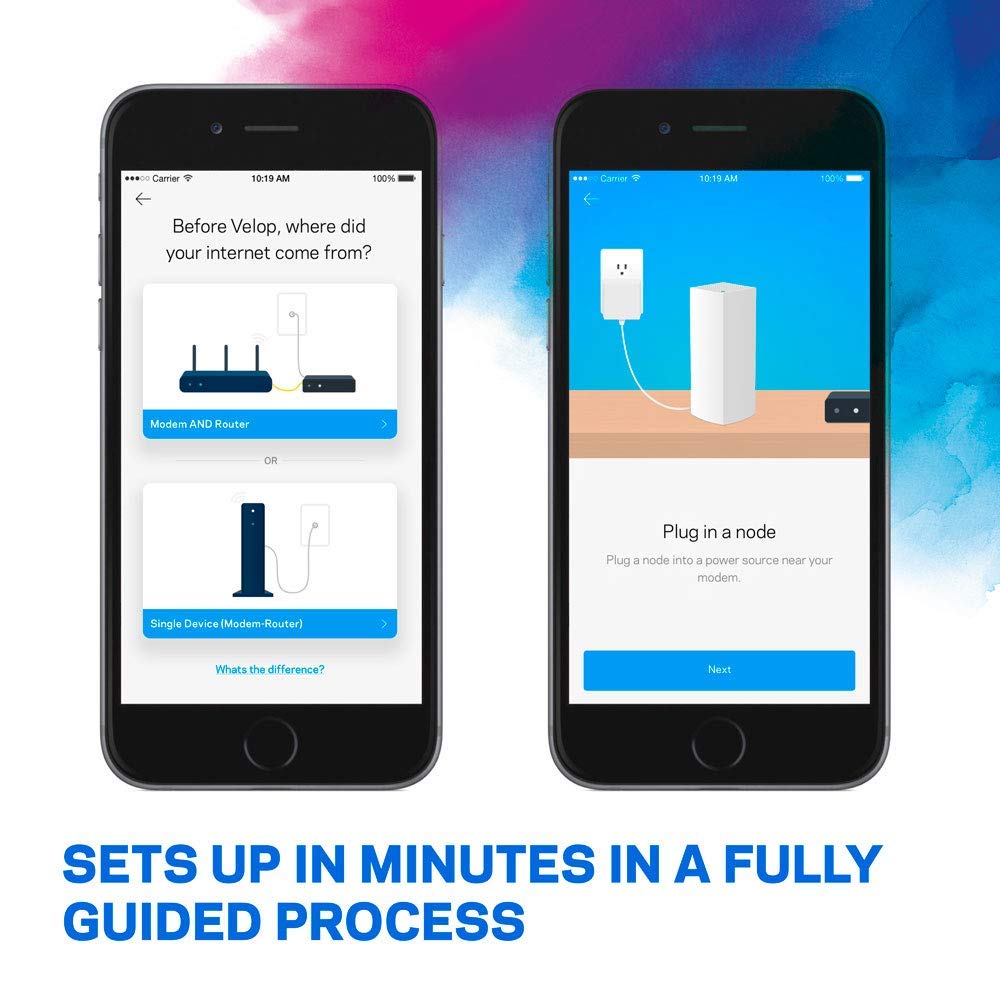 ขายถูก LINKSYS VELOP WHOLE HOME MESH WI-FI TRI-BAND