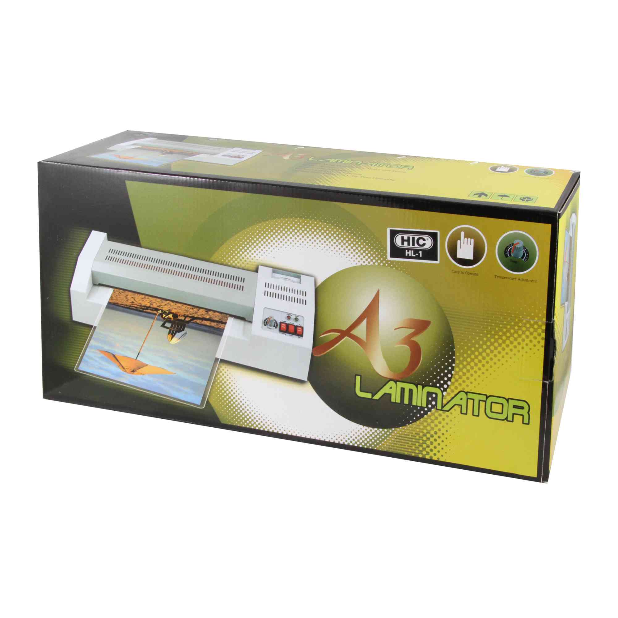 ขายถูก เครื่องเคลือบบัตร HIC HL-1 A3 ประกันศูนย์1ปี