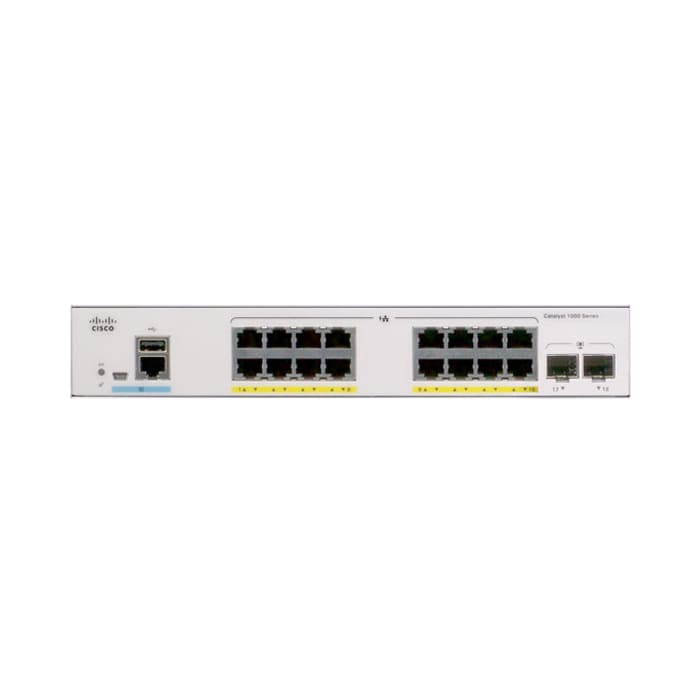 ขายถูก Cisco Gigabit Switching Hub 16 Port CISCO CBS250-16T-2G-EU (10'',+2 SFP) ประกันศูนย์