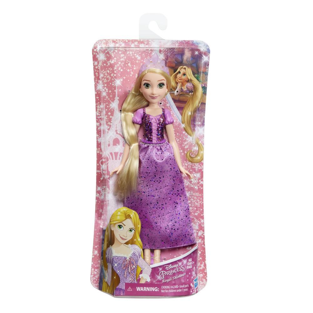 Hasbro Disney Princess Royal Shimmer Rapunzel ฮาสโบร ดิสนี่ย์ ปริ๊นเซส ตุ๊กตาเจ้าหญิง ราพันเซล ขนาด 10.5 นิ้ว ลิขสิทธิ์แท้
