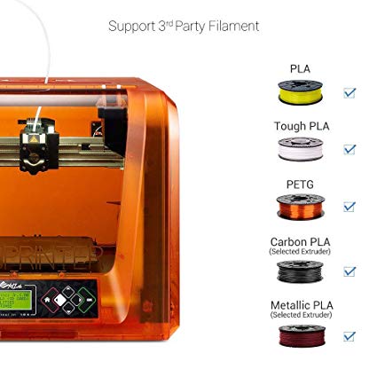 ขายถูก DA VINCI JUNIOR 1.0A Pro (come with 300g x 1 spool) เครื่องพิมพ์งานสามมิติ ประกันศูนย์ไทย เหมาะสำหรับ มัธยมตอนต้น-ปลาย