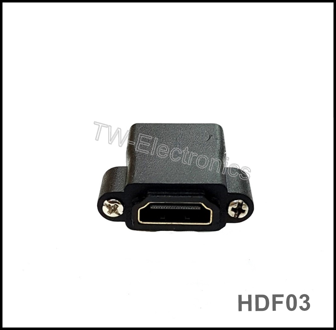 HDMI ยึดน็อต ใส่แผ่นเพลท / HDF03