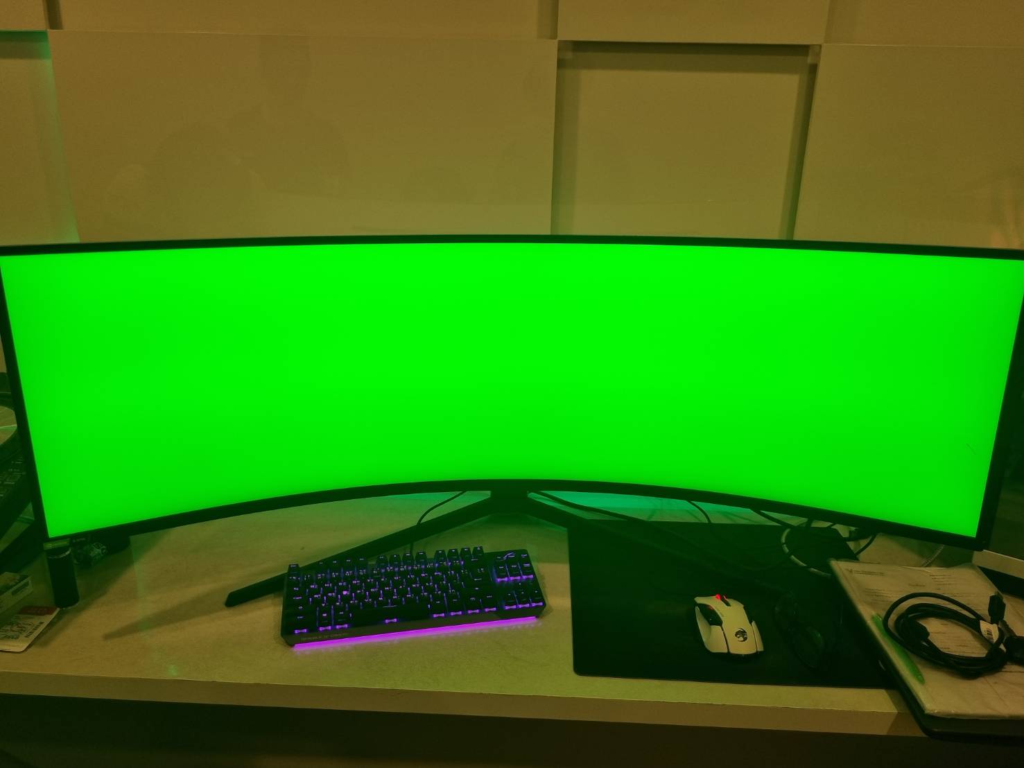 MONITOR (จอมอนิเตอร์) SAMSUNG ODYSSEY G9 LC49G95TSSEXXT VA 49 INCH CURVED 2K 240Hz