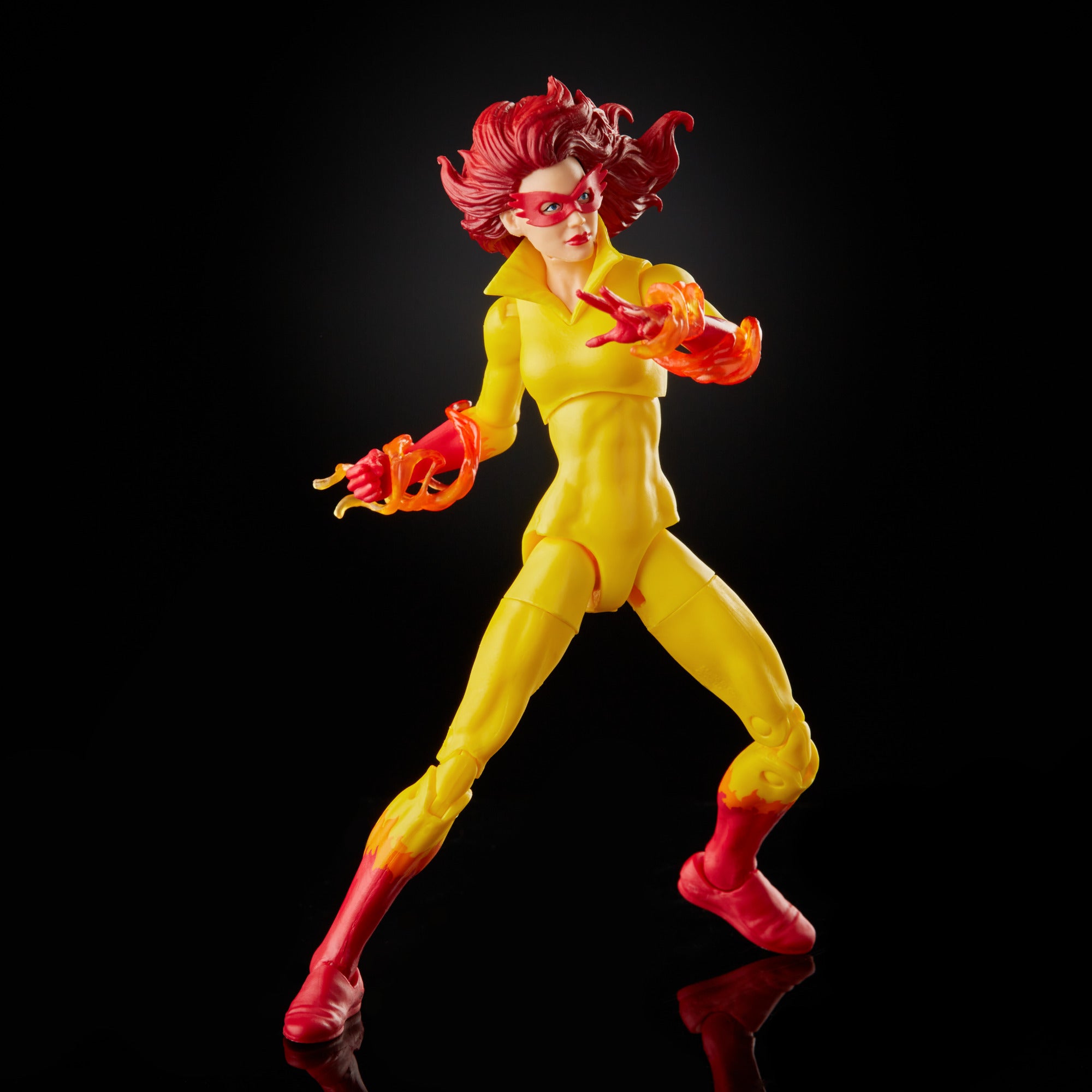 Hasbro Marvel Legends Series Firestar 6-inch Figure ฮาสโบร มาร์เวล เลเจนด์ ซีรี่ย์ส หุ่นโมเดลฟิกเกอร์ ไฟร์สตาร์ ขนาด 6 นิ้ว ลิขสิทธิ์แท้