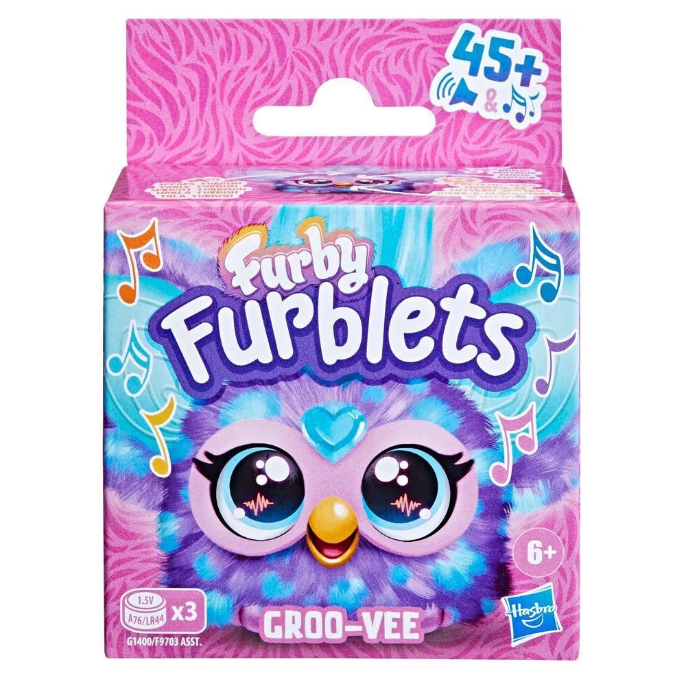 Hasbro Furby Furblets Groo-Vee Mini Electronic Plush Toy ฮาสโบร ตุ๊กตา เฟอร์บี้ กรู-วี่ มีเสียง ลิขสิทธิ์แท้