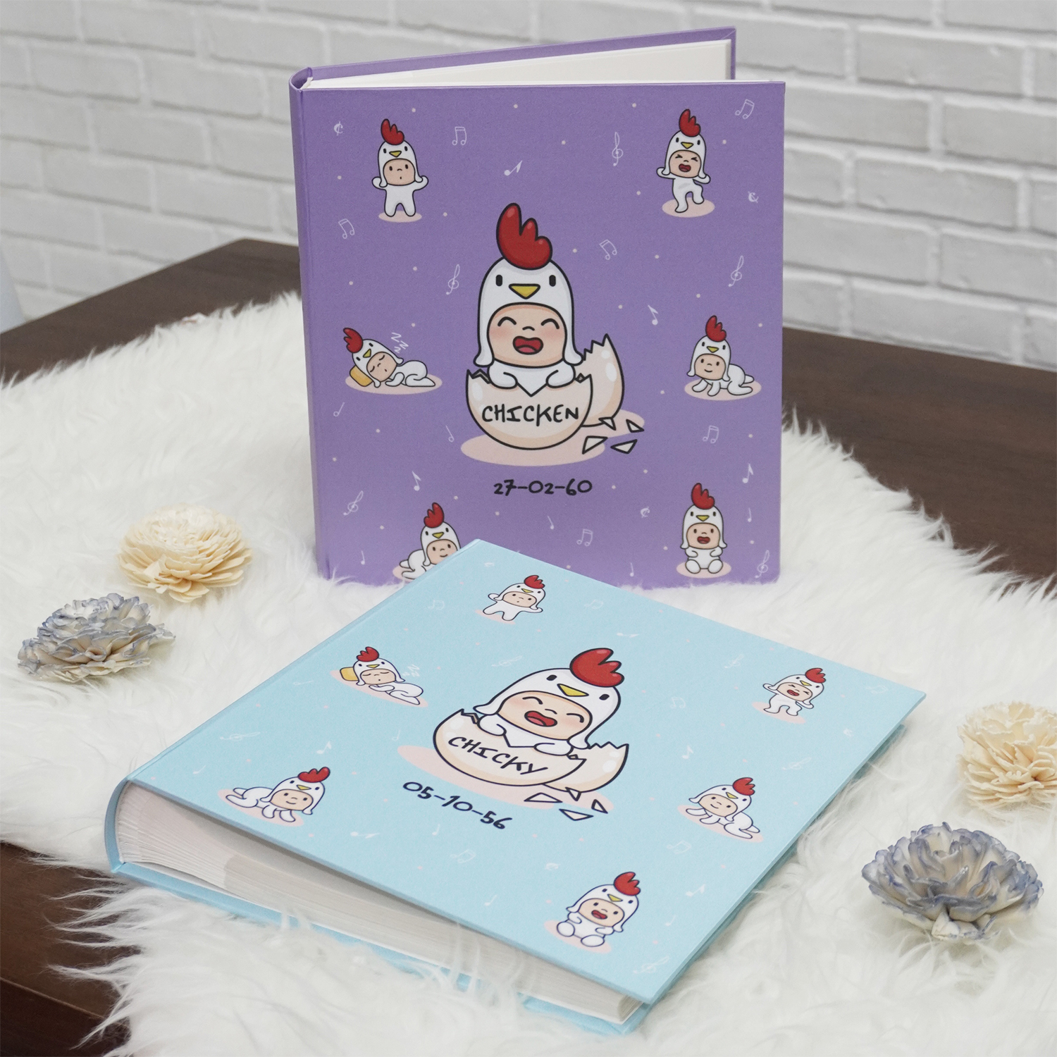 อัลบั้มสั่งทำใส่ชื่อ ลายกุ๊กไก่ - Kookai