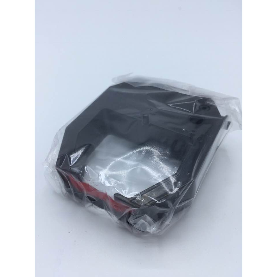ขายถูก ผ้าหมึก นีโอแคล CRT-06 (Black-Red) ผ้าหมึกสีแดง-ดำ ใช้กับรุ่น T-6Bs , D-6Bs , T-8B , D-8B , T-9C , D-9C