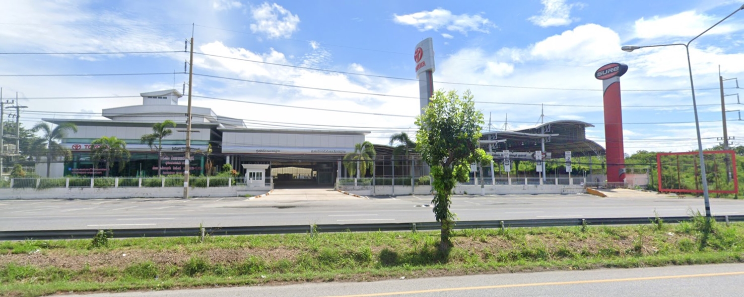 ขายโชว์รูมรถยนต์พร้อมศูนย์บริการซ่อม ติดถนนสุขุมวิท (บางแสน) จ.ชลบุรี