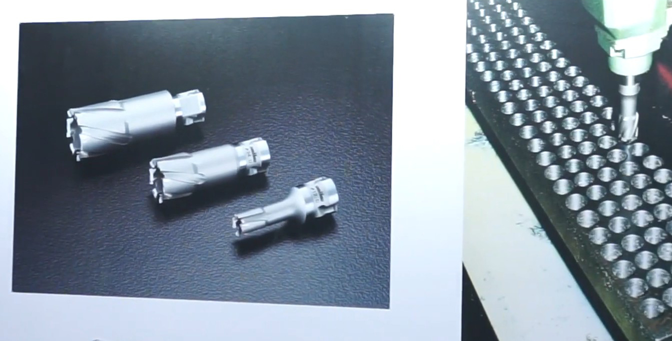 UNIKA รุ่น MAX-35-N เจาะลึก 35.0 mm / JETBROACH / Annular Cutters / ดอกเจทบรอช / ดอกคัตเตอร์เจาะเหล็ก