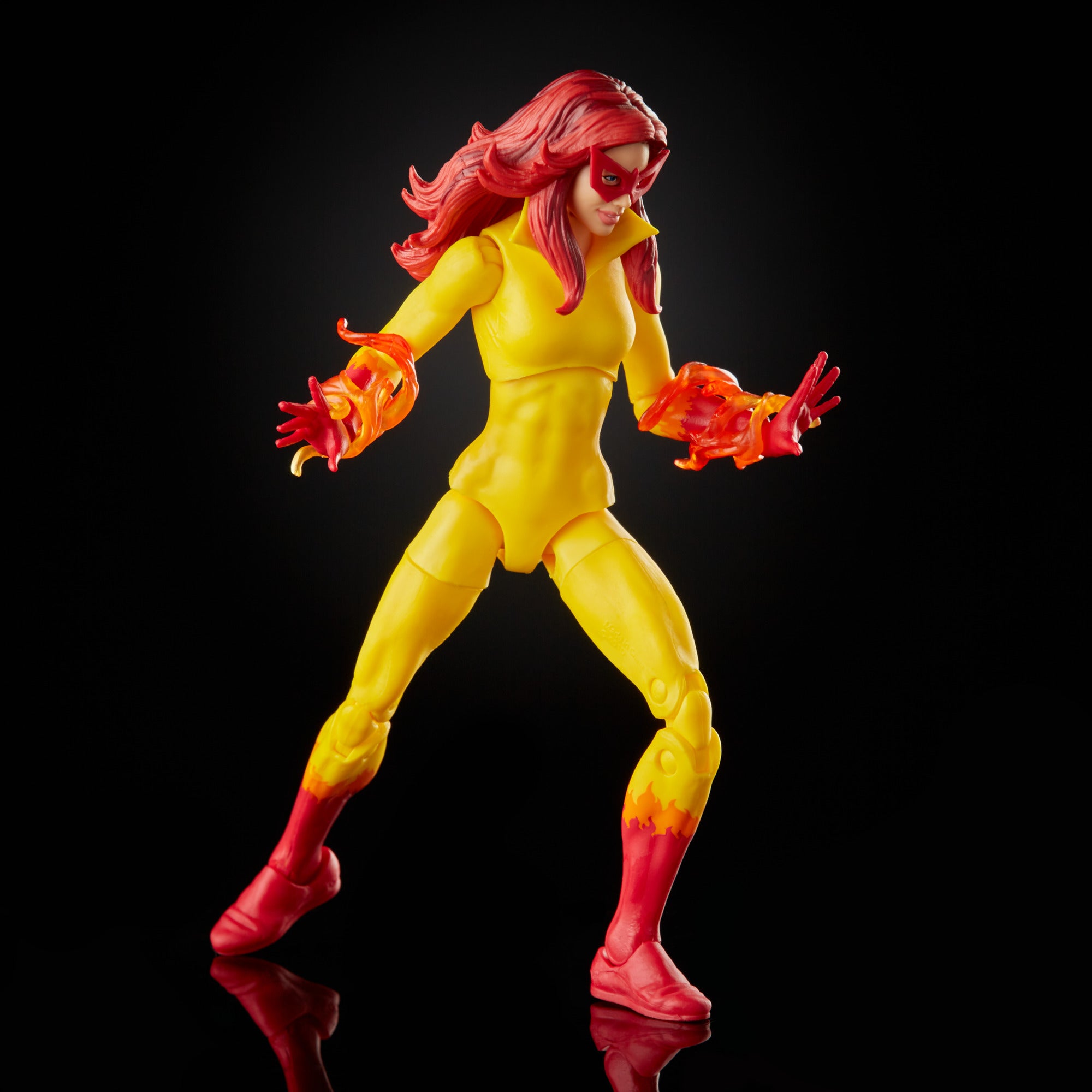 Hasbro Marvel Legends Series Firestar 6-inch Figure ฮาสโบร มาร์เวล เลเจนด์ ซีรี่ย์ส หุ่นโมเดลฟิกเกอร์ ไฟร์สตาร์ ขนาด 6 นิ้ว ลิขสิทธิ์แท้