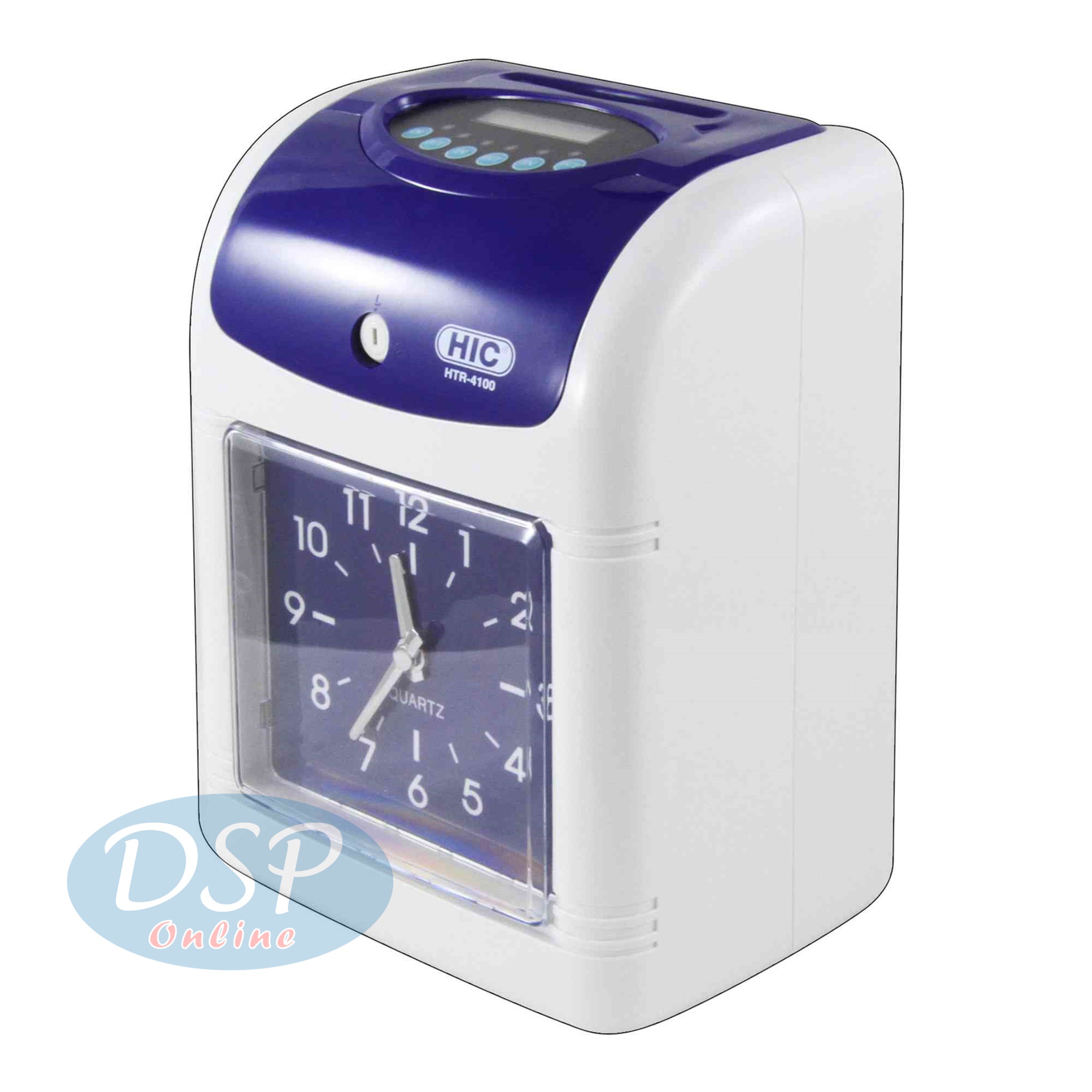 ขายถูก นาฬิกาตอกบัตร HIC HTR-4100 / เครื่องตอกบัตร ฮิค HTR-4100 รับประกนศูนย์