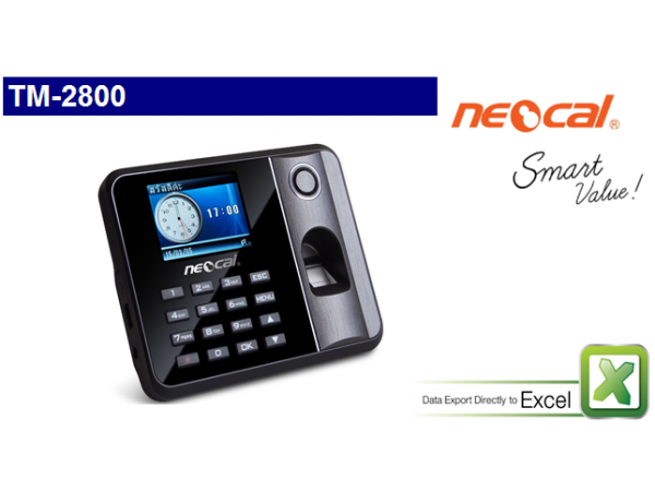 ขายถูก NEOCAL เครื่องสแกนลายนิ้วมือ Finger Scan รุ่น TM-2800 ประกันศูนย์2ปี