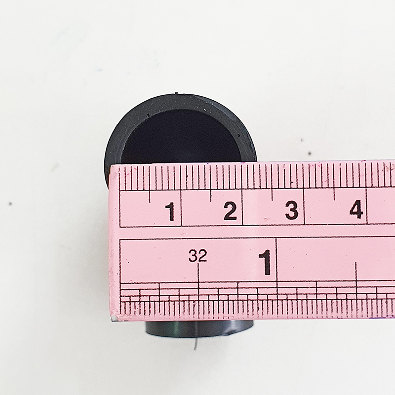 ข้องอยางดำ ข้องอ ข้อต่อ 90 องศา ท่อยางถาดน้ำทิ้งแอร์แขวน ขนาด 1/2" (4 หุน)