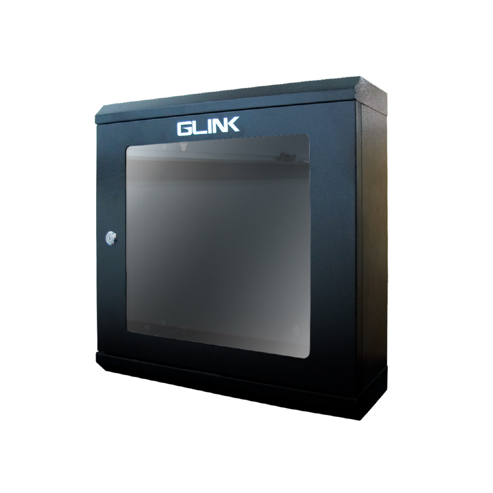 ขายถูก Glink ตู้ Rack Wall Rack GWC-02 ขนาด 50x15x50 cm. สีดำ/สีขาว ออกใบกำกับภาษีได้
