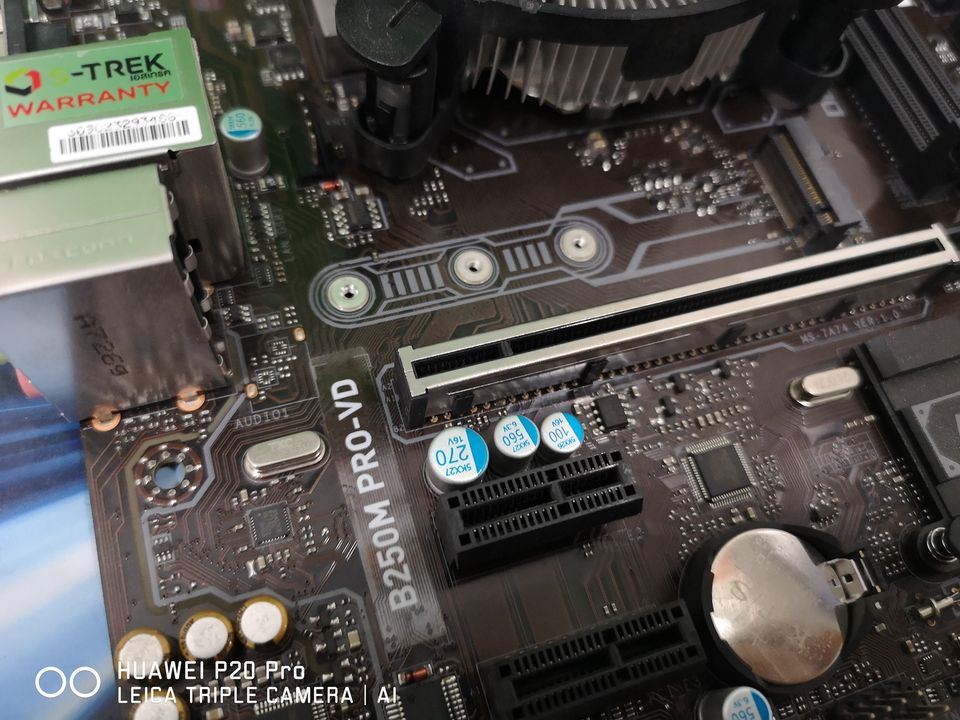 i3-6100 พัดลมแท้,+ MSI B250M PRO VD รองรับ M.2 บอร์ดดีๆ ฝาหลังไม่ครงรุ่น มือสองสภาพดีประกัน3เดือน