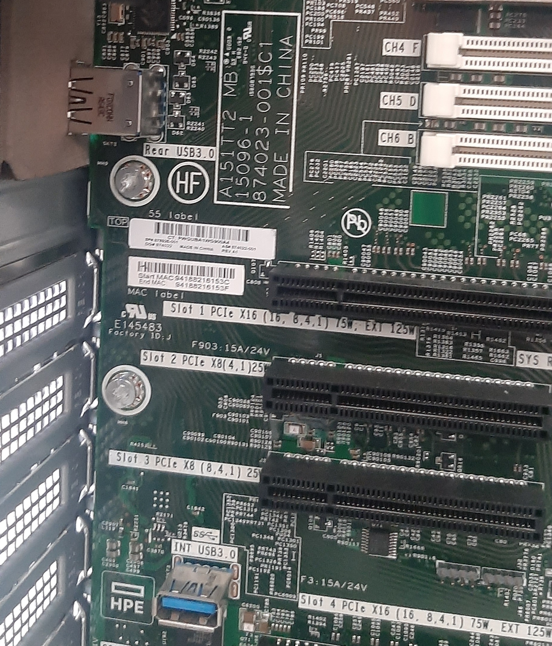 เซิร์ฟเวอร์มือสอง ประกันร้าน 1 เดือน HP ML110 Gen10 (Bronze 3106 Ram16GB HDD500GB x4)