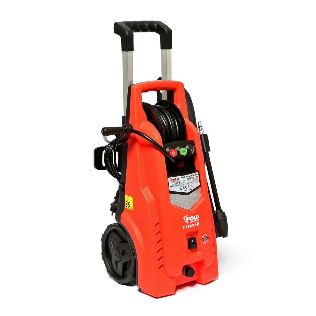 ปั๊มอัดฉีด / ปั๊มฉีดแรงดันสูง POLO รุ่น FIGHTER-145i [145บาร์] 220V 2000W 378ลิตร/ชั่วโมง