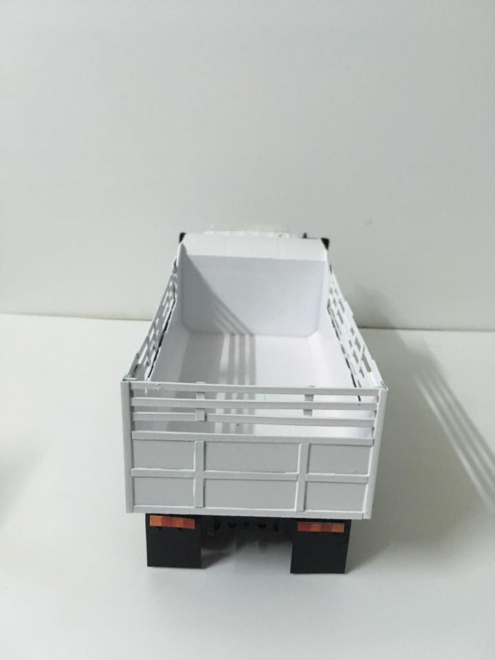 รถบรรทุกตั้งโชว์ 1/24 Truck toy โมเดลรถดั๊มพ์