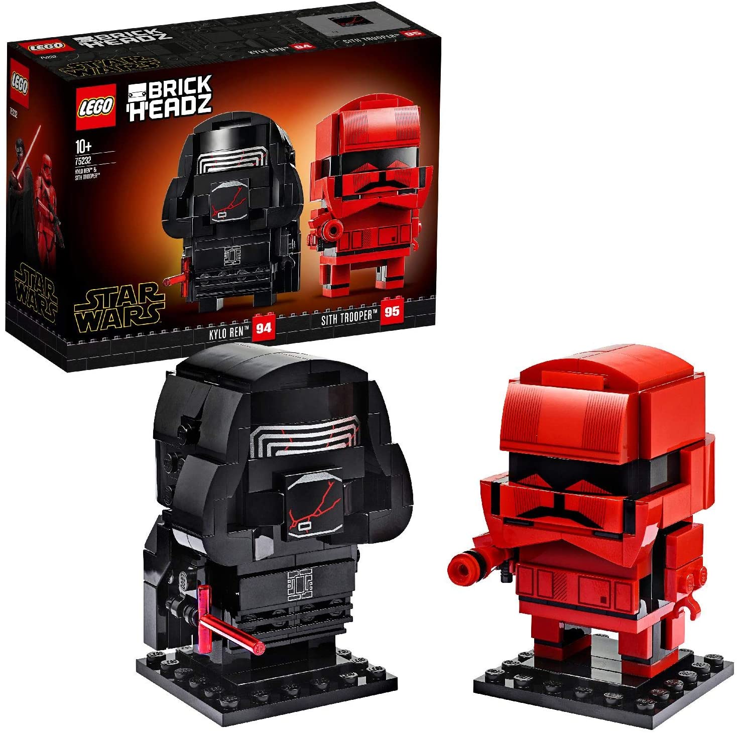 ตัวต่อเสริมทักษะ LEGO BrickHeadz Star Wars Kylo Ren & Sith Trooper รุ่น 75232