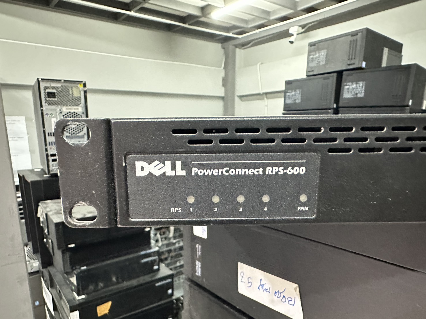 พาวเวอร์ซัพพลาย Dell PowerConnect RPS-600 600w 100-240V Redundant Server Power Supply UPS USV