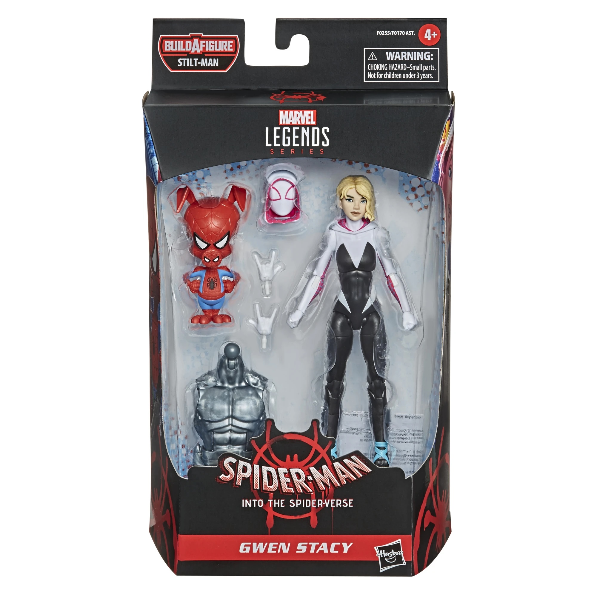 Hasbro Marvel Legends Series Spider-Man : Into the Spider-Verse Set of 6 (Stilt-Man BAF) 6-inch Figure ฮาสโบร มาร์เวล เลเจนด์ ซีรี่ย์ส สไปเดอร์แมน อิน ทู เดอะ สไปเดอร์ เวิร์ส ครบเซ็ต6ตัว พร้อมBAF ลิขสิทธิ์แท้