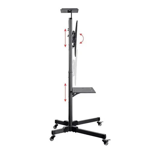 ขายถูก GLINK GWM-ST01 ขาตั้ง TV 32-70นิ้ว แบบล้อเลื่อนพร้อมชั้นวาง รับน้ำหนักสูงสุดได้ 35 Kg. STAND TV MOUNT ประกันศูนย์
