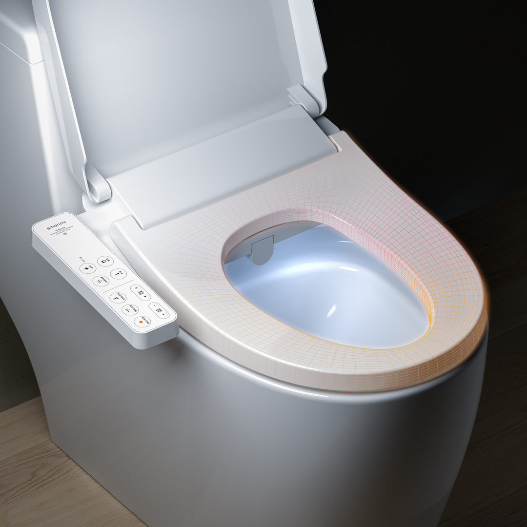 ขายถูก Xiaomi Zhimi Smartmi Smart Toilet Seat CN ฝารองนั่งชักโครกพร้อมระบบทำความสะอาดอัตโนมัติ (ของแท้ประกันศูนย์)