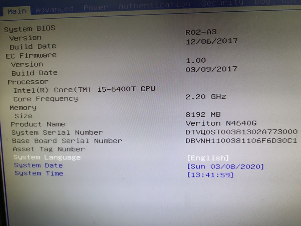 ACER VERITON N4640G Micro PC