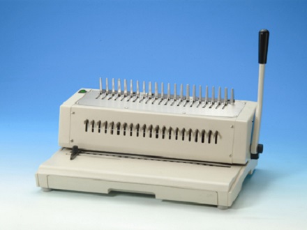 ขายถูก เครื่องเจาะกระดาษไฟฟ้าและเข้าเล่มแบบมือโยก TCC-210EPB