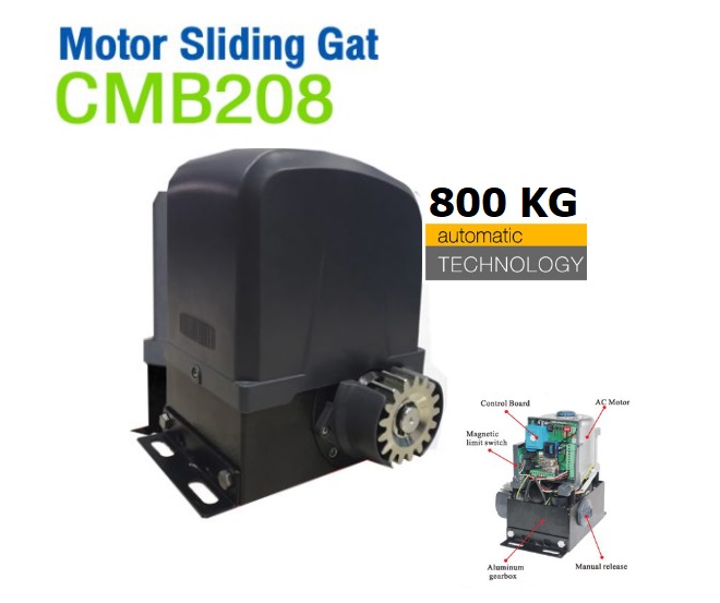 ขายถูก HIP มอเตอร์ประตูรั้วไฟฟ้า cmb208 Remote,Motor Sliding Gat CMB208