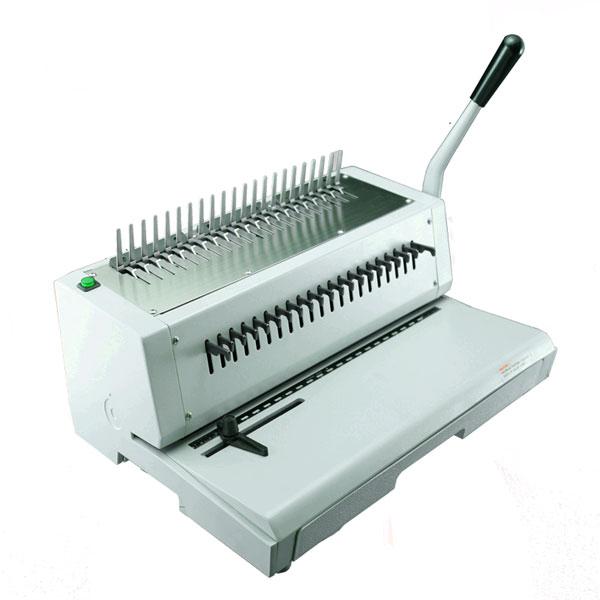 ขายถูก เครื่องเจาะกระดาษไฟฟ้าและเข้าเล่มแบบมือโยก TCC-210EPB