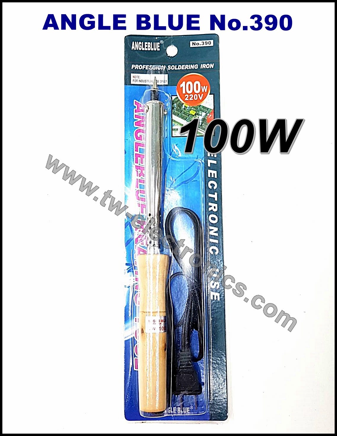 หัวแร้งแช่ 100W / ANGLE BLUE No.390