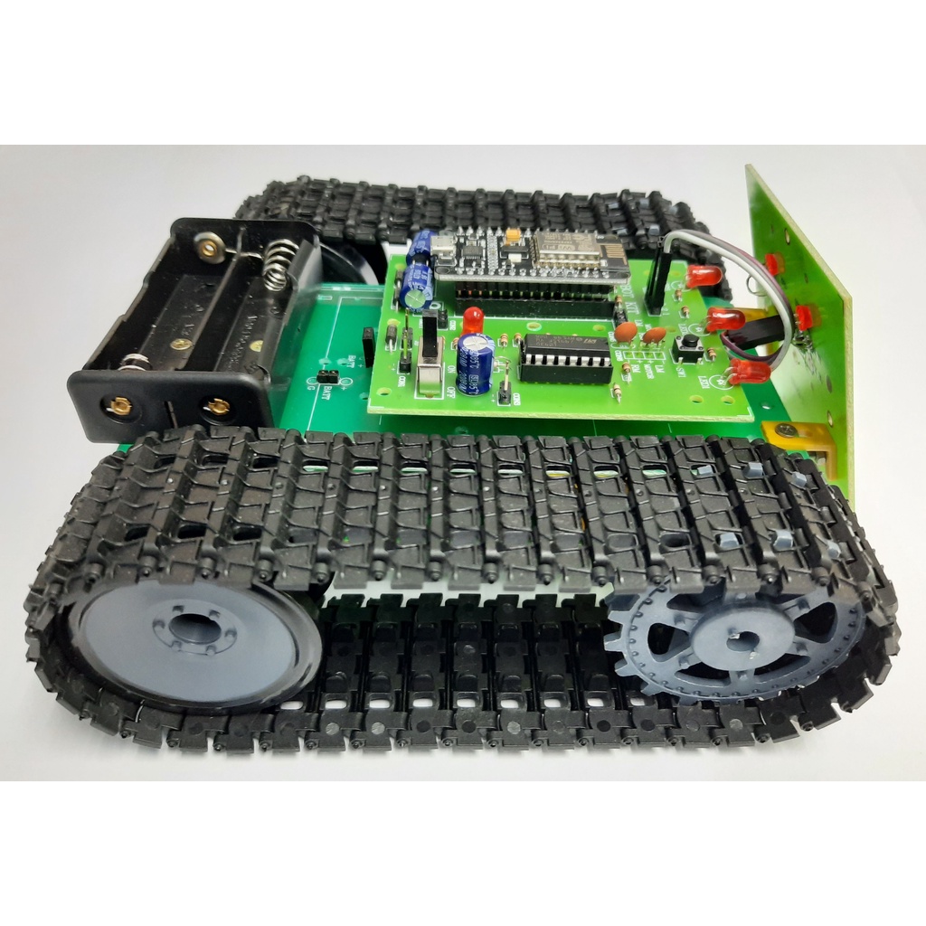 MB110 หุ่นยนต์ MICROBOT รถถังตีนตะขาบเขียนโปรแกรมและควบคุมด้วย WiFi