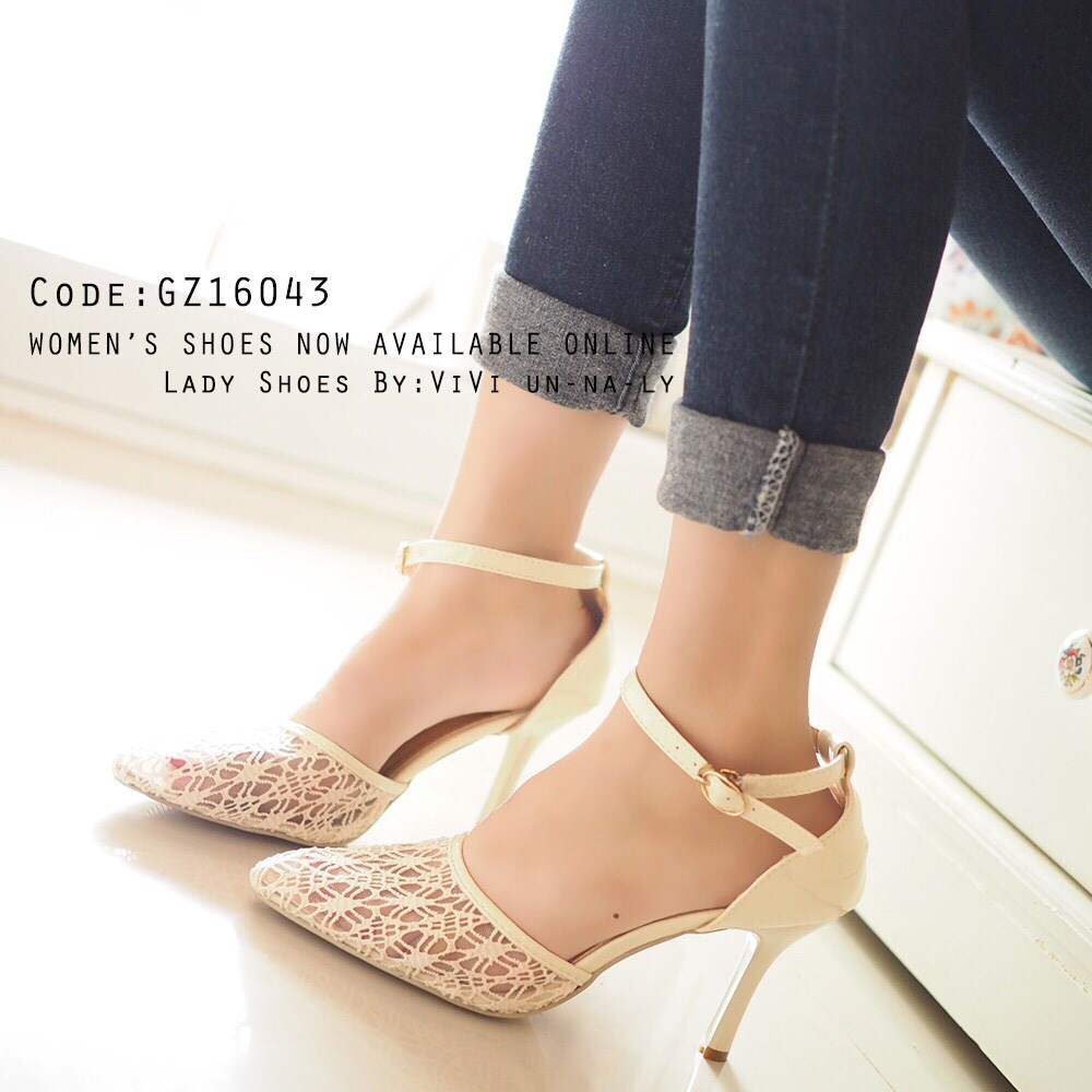 พร้อมส่ง : รองเท้าส้นสูง Zanotti