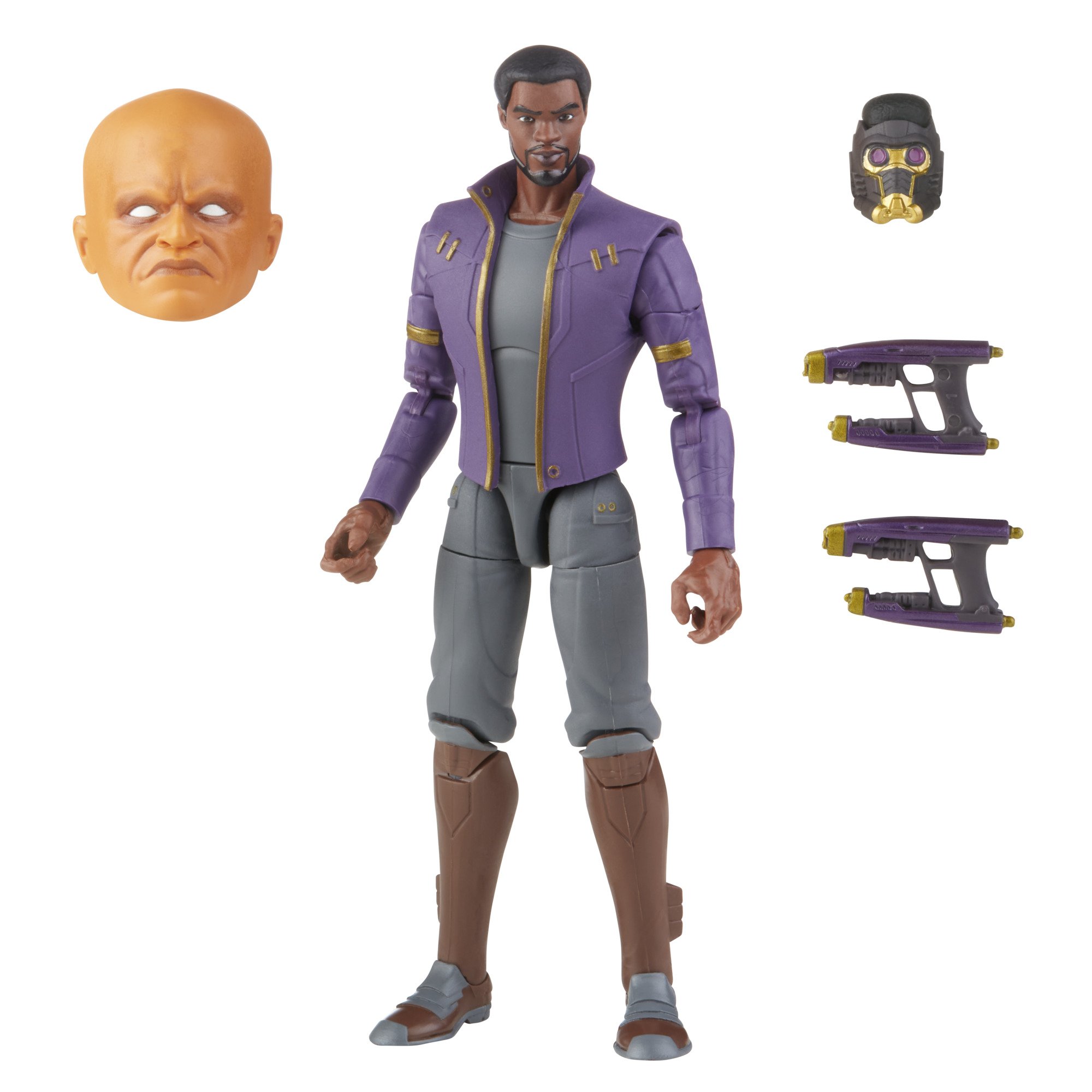 Hasbro Marvel Legends Series Disney+ Set of 7 What If (The Watcher BAF) 6-inch Scale Figure ฮาสโบร มาร์เวล เลเจนด์ ซีรี่ย์ส ดิสนี่ย์ พลัส วอท อีฟ ครบเซ็ต7ตัว พร้อม BAF เดอะ วอทเชอร์ ลิขสิทธิ์แท้