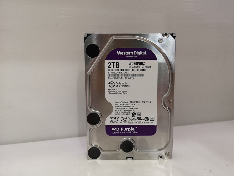 2TB. WD Purple WD20PURZ 12/2021