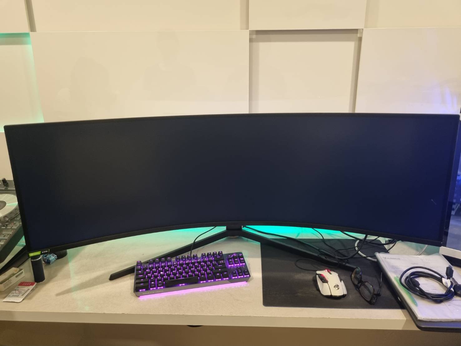 MONITOR (จอมอนิเตอร์) SAMSUNG ODYSSEY G9 LC49G95TSSEXXT VA 49 INCH CURVED 2K 240Hz