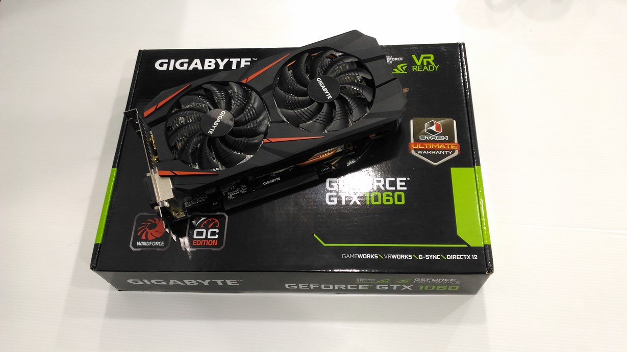 GIGABYTE GeForce® GTX 1060 WINDFORCE OC 6G