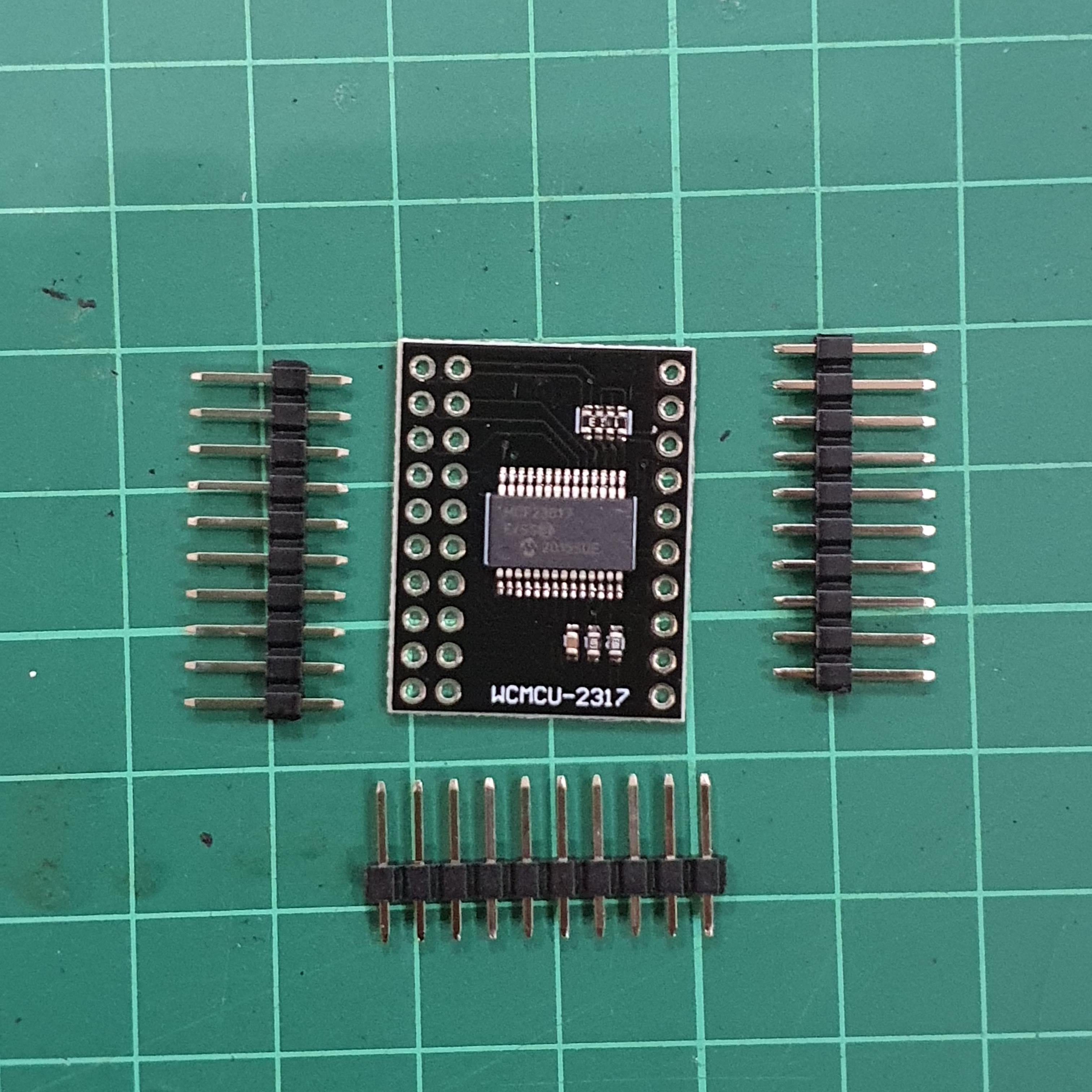 MCP23017 16Bit I/O I2C interface (โมดูลเพิ่มสัญญาณดิจิตอล 16 บิต)