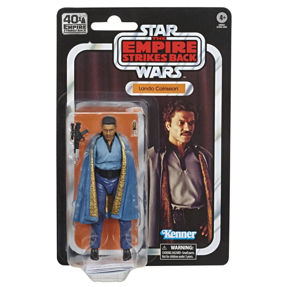 Hasbro Kenner Star Wars The Black Series Lando Calrissian 6-inch-scale Figure ฮาสโบร สตาร์ วอร์ส เดอะ แบล็ค ซีรีส์ หุ่นโมเดลฟิกเกอร์ แลนโด คาลริสเซียน ขนาด 6 นิ้ว ลิขสิทธิ์แท้