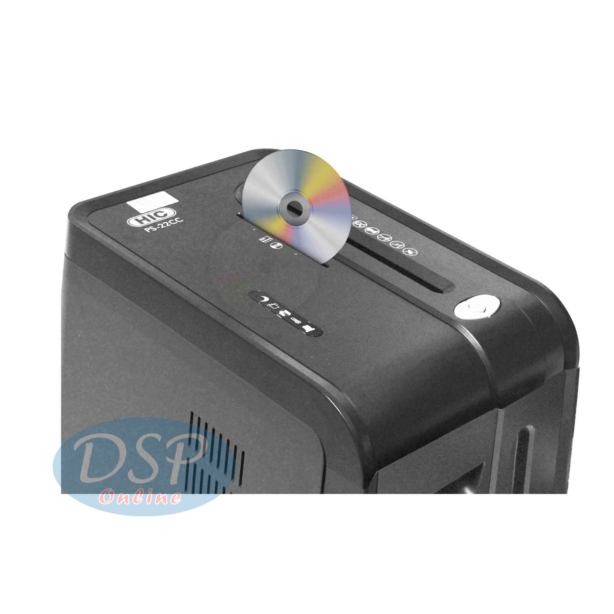 ขายถูก เครื่องทำลายเอกสาร HIC PS-22CC ตัดละเอียด (Micro Cut) ประกันศูนย์